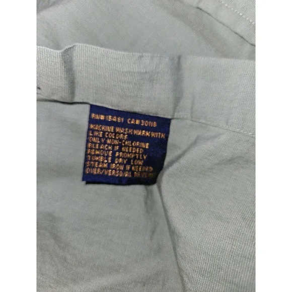 Vintage Y2K Tommy Hilfiger Dress Shirt 32-33 Men's Button Up Long Sleeve - Picture 8 of 9